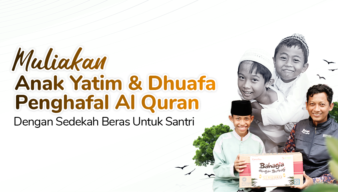 Pahala 700x : Sedekah Beras Santri Yatim Dhuafa
