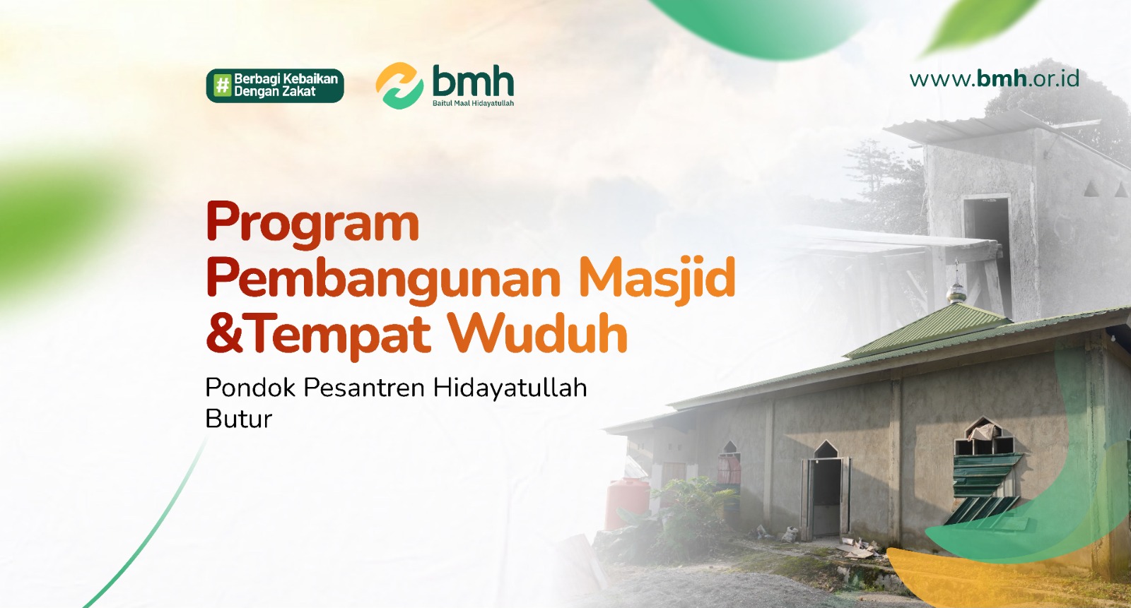 Mari Bantu Ustadz Adnan, Untuk Wujudkan Masjid dan Tempat Wudhu yang Layak di Pelosok Sultra - BMH Sultra
