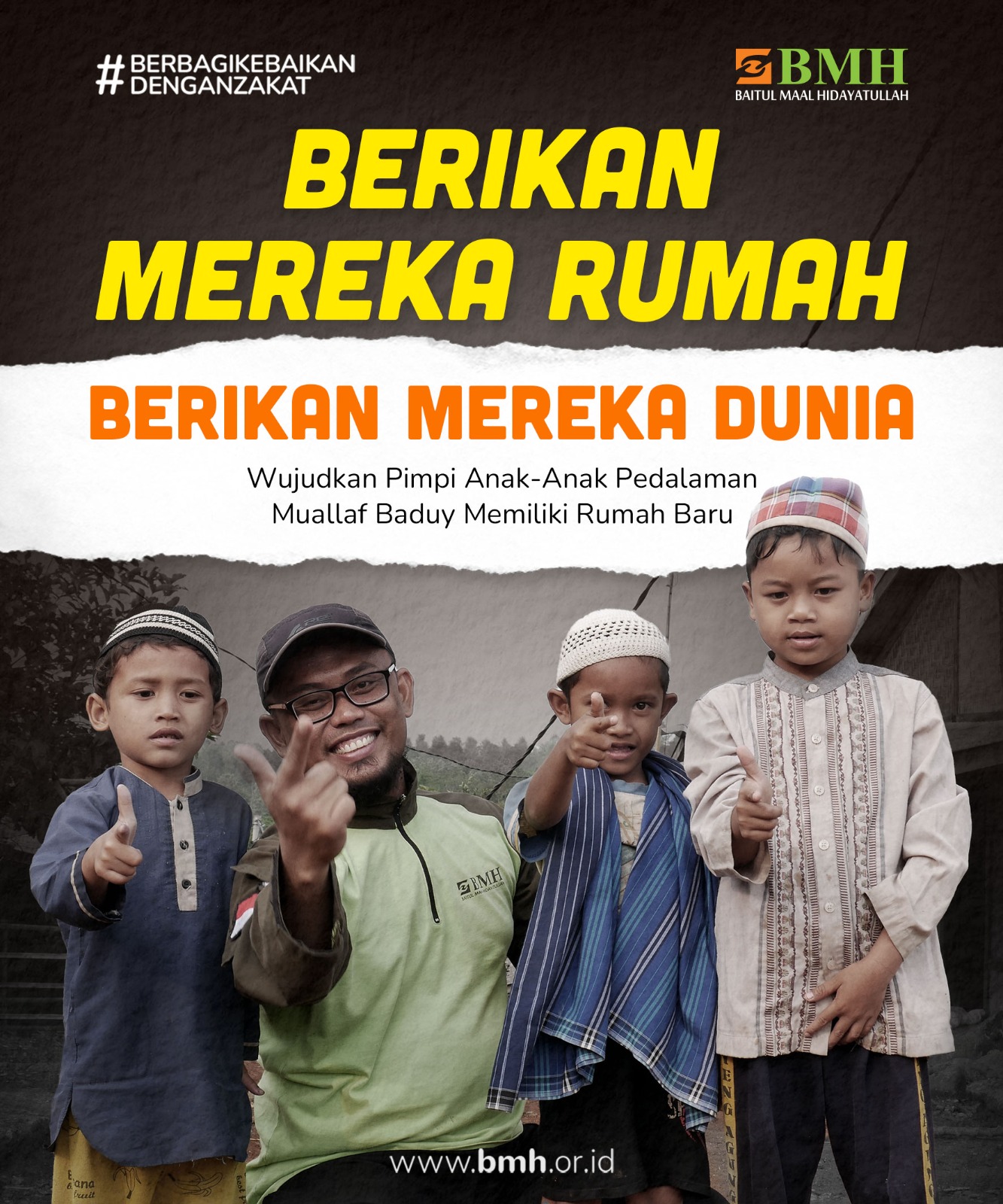 Wujudkan Rumah Untuk Muallaf Baduy - BMH Banten
